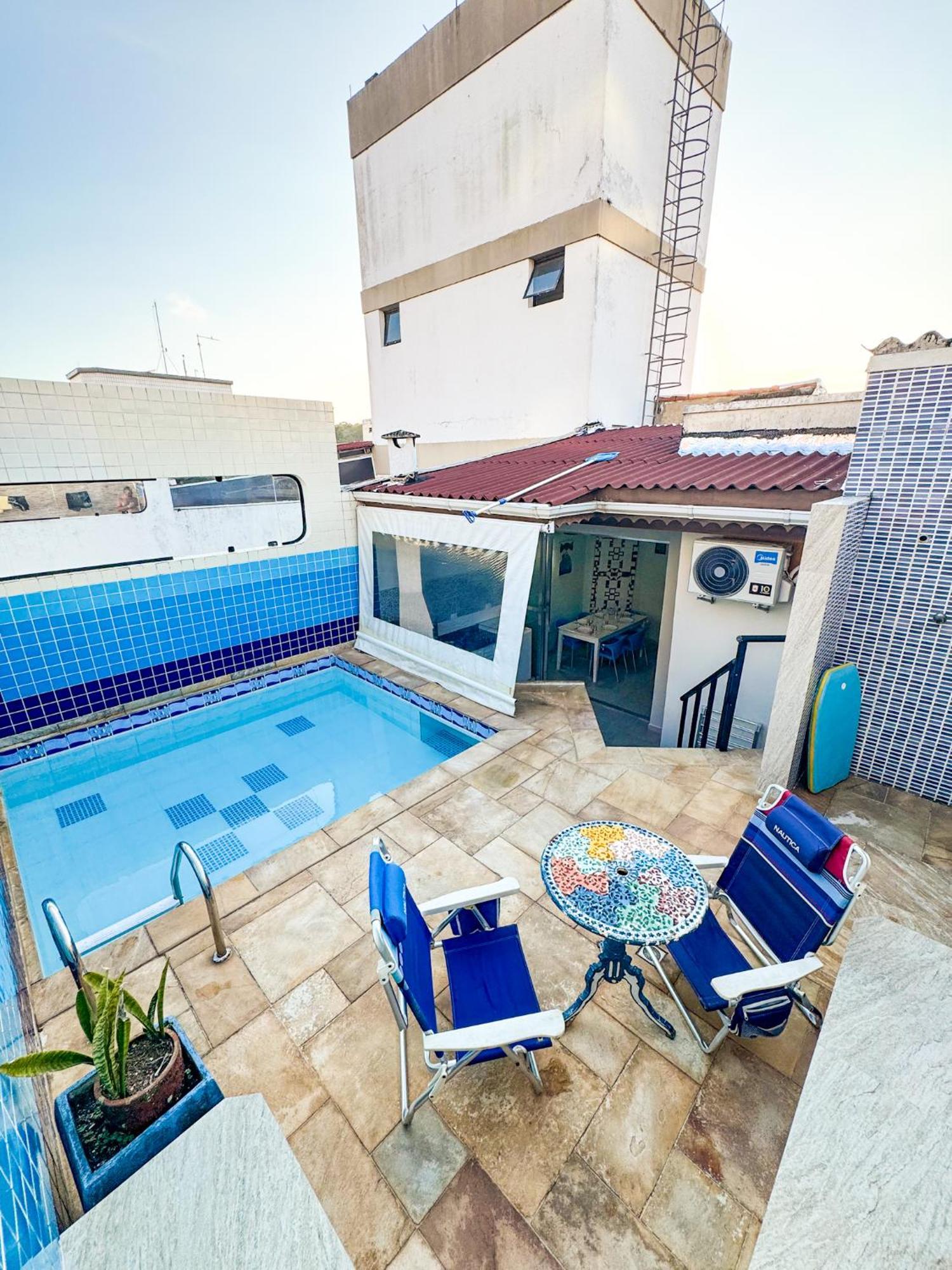 Cobertura 51 De 3 Quartos Com Piscina E Churrasqueira Privativa 과루자 외부 사진